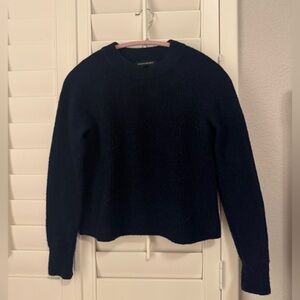 Banana Republic Women's dark Navy Crew Neck long sleeve Sweater